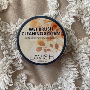Lavish wet brush cleaning system